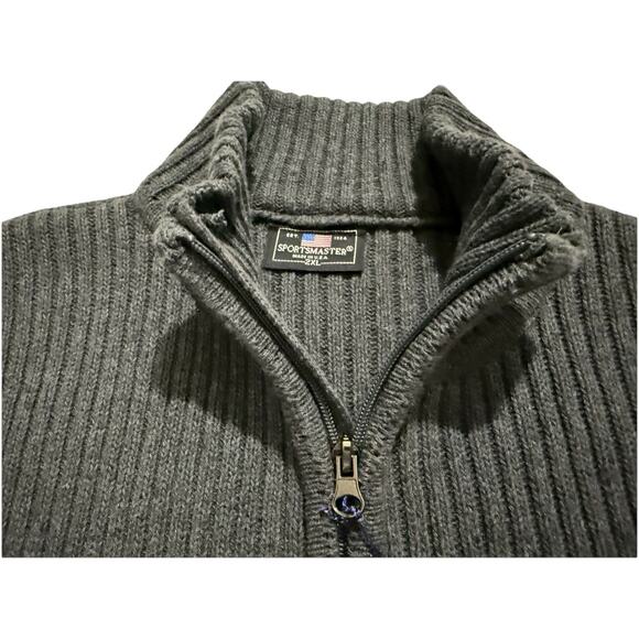 NWT GM Logo Sportsmaster Knitted Vest Size 2XL Made In USA 100% Cotton - Picture 3 of 8